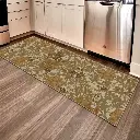 Tapis 50x120 impression jute forest