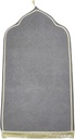 Tapis 65x120 " arabesque " gris
