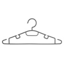 Cintres plastique x10 HANG’UP  