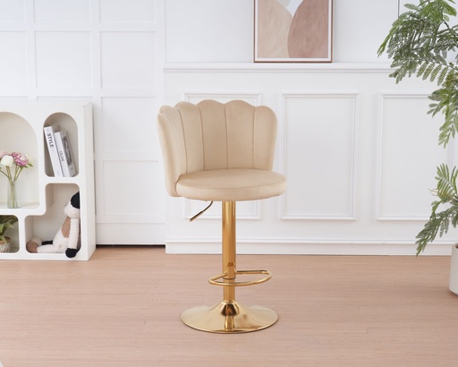 Chaise de bar "Alizée" sable