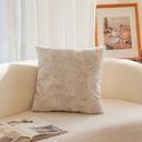 Coussin olivia beige 45x45cm