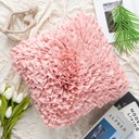 Coussin yuna rose 45x45cm