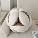 Coussin karina beige diamètre 30cm