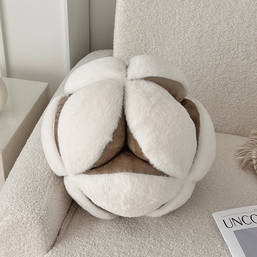 Coussin karina beige diamètre 30cm