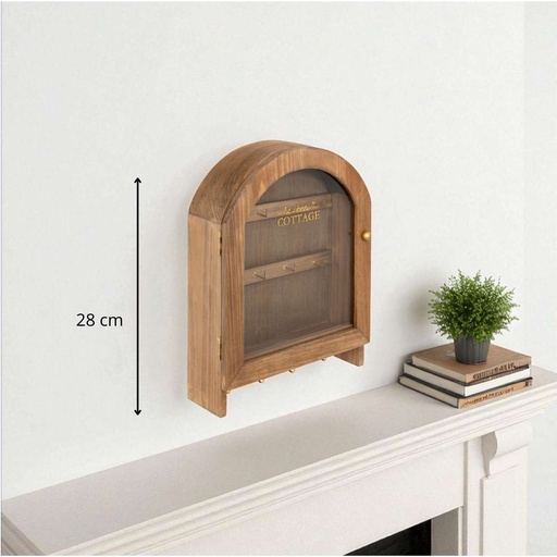 Boite cle bois roxie 28x22