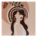 Toile imprimé cynthia modèle 1