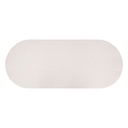 Tapis diatomée 50x120 rond arche blanc  
