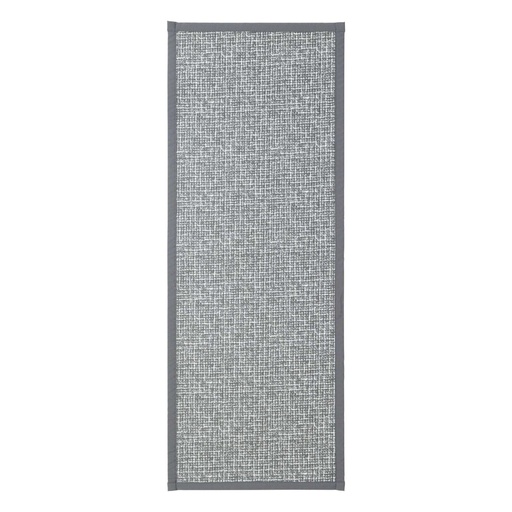 Tapis tissé 45x120 gris  