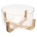 Saladier verre transp arha d24