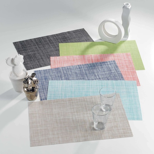 Set de table 30 x 45 cm pvc punto naturel