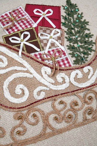 Coussin gifted multicolore 45x45