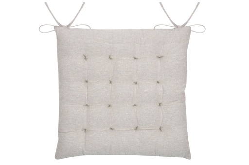 Galette de chaise ombrage vert 38x38