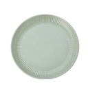 Assiette en grès vert d22cm