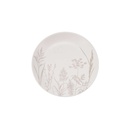 Assiette Ø19 cm grès rosé