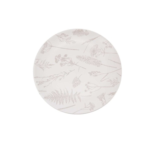 Assiette Ø27 cm grès rosé