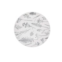 Assiette Ø27 cm grès gris