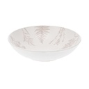 Assiette profonde en grès rose