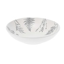 Assiette profonde en grès gris