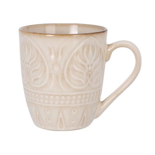 Mug faience 390ml beige