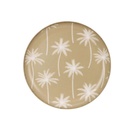 Assiette melamine 25cm - doré
