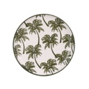 Assiette melamine 25cm - vert