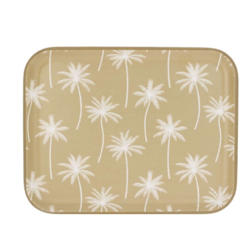 Plateau service mélamine blanc