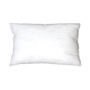 Interieur de coussin 30 x 50 cm uni blanc