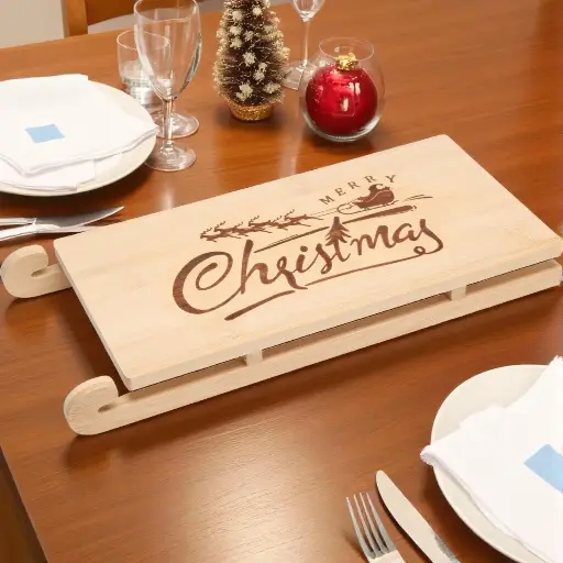 Plateau service luge 32x14cm