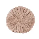 Coussin rond 38cm  taupe