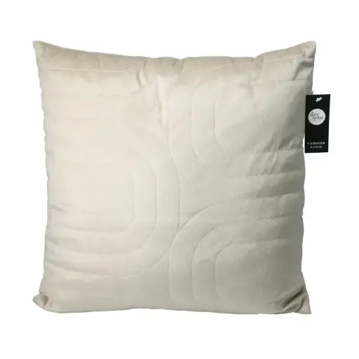 Coussin 45x45cm taupe clair