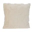 Coussin 45x45cm  beige