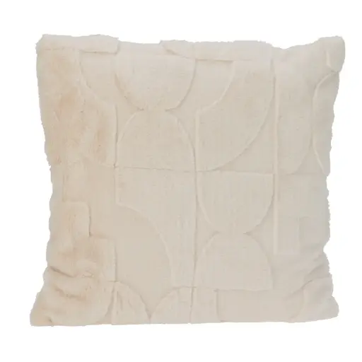 Coussin 45x45cm  beige