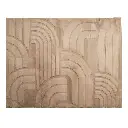 Tapis 160x130cm marron