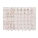 Tapis 90x60cm  clr blanc 