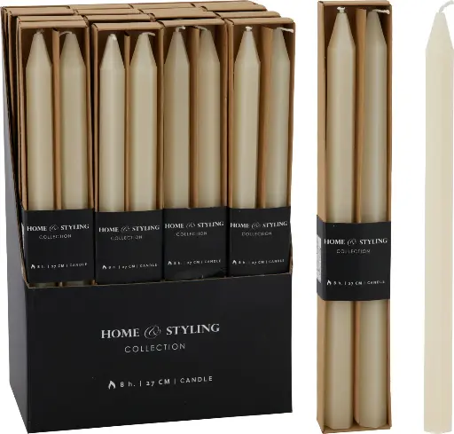 Bougie de table 2pcs 27cm