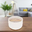 Bougie parfumée pot 12cm bergamot