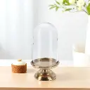 Verre dôme avec base en alumin