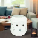 Lanterne à réchaud blanc coeur 85mm 