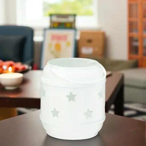 Lanterne à réchaud blanc étoile 85mm 