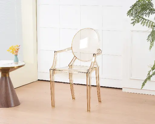 Chaise de table "Masara" Ambre