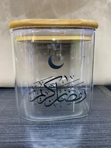 Boîte en verre avec couvercle - 400ml 4193