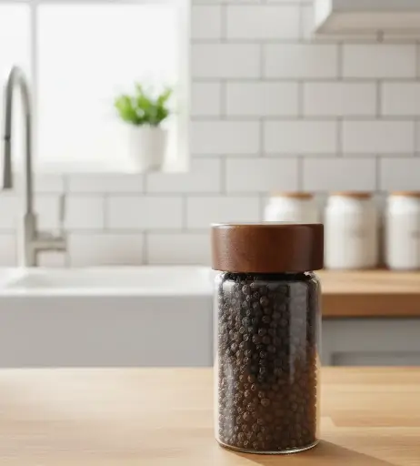 Boîte en verre avec couvercle - 200ml 4414