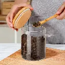 Boîte en verre avec couvercle - 400ml 4421