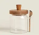 Bocal de conservation avec cuillère - 363