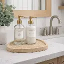 Plateau en pierre beige