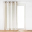 Rideau a oeillets 140 x 240 cm polyester/lin uni pauline