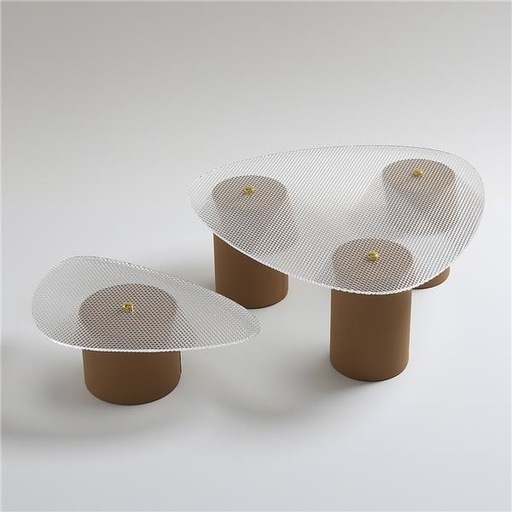 Lot de 2 supports apperitifs acrylique - "ANYA"