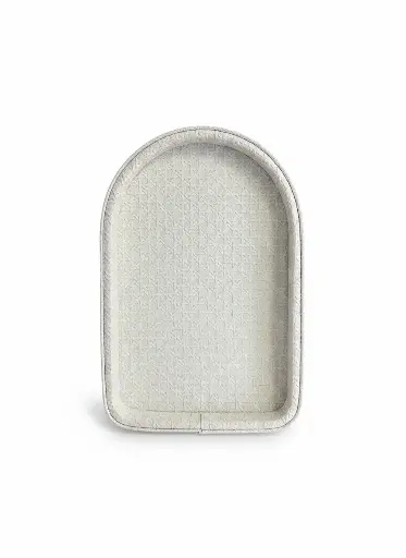 Plat cannage arche similicuir 38.5*27*3.5 cm