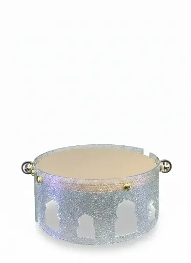 Presentoir similicuir acrylique 26*21*9 cm