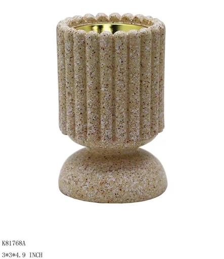 Brûleur d'encens beige - modèle 023